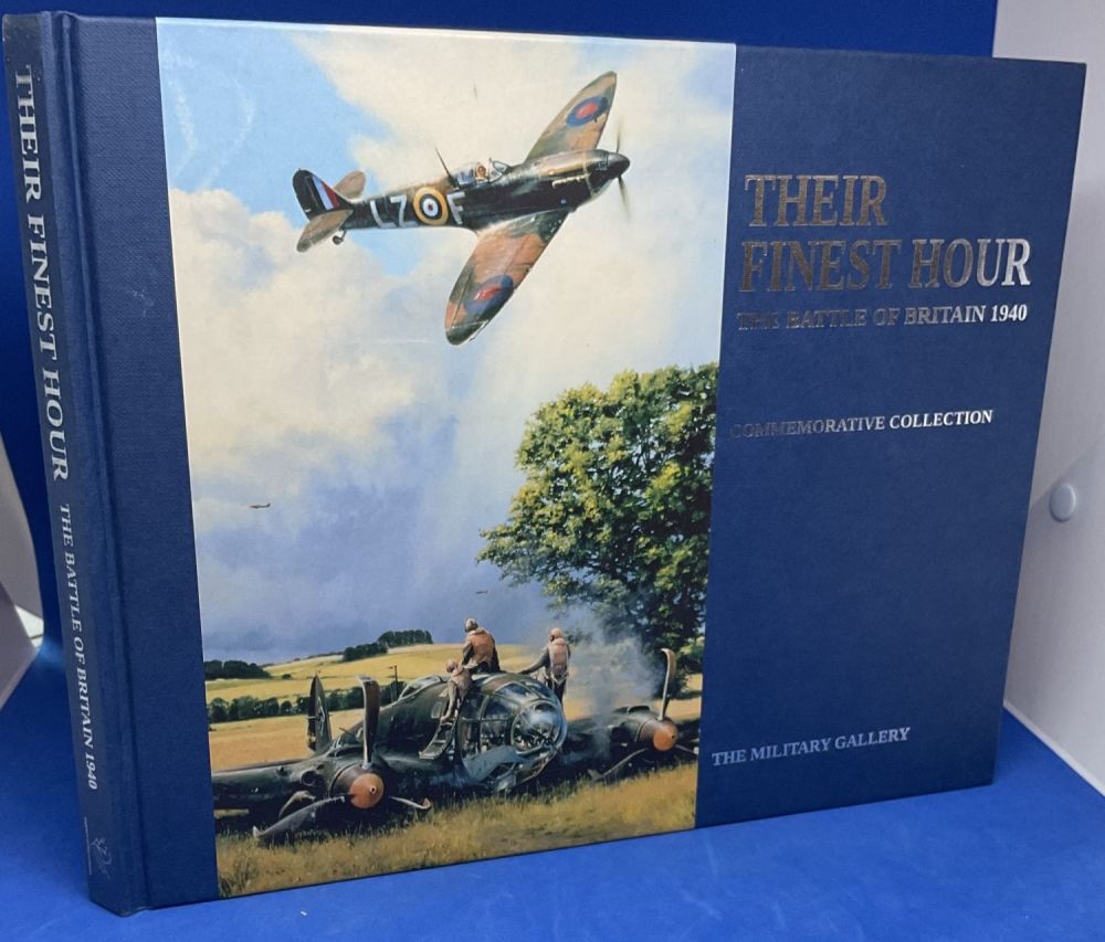 Lot 61: WW2 7 Signed Their Finest Hour 1st Ed...