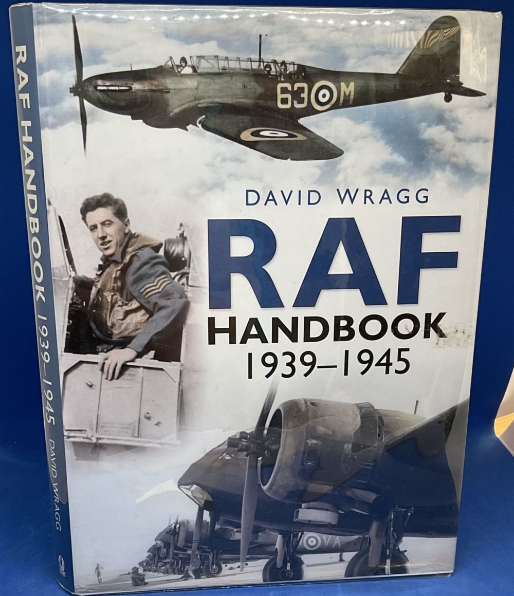 Lot 154: WW2 7 Signed RAF Handbook 1939 1945 1st...