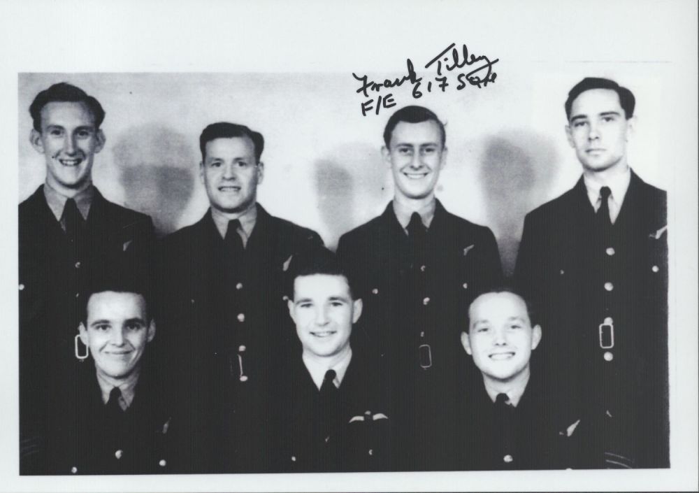 Lot 179: WW2 RAF Flight Engineer Frank Tilley (617 Squadron)...