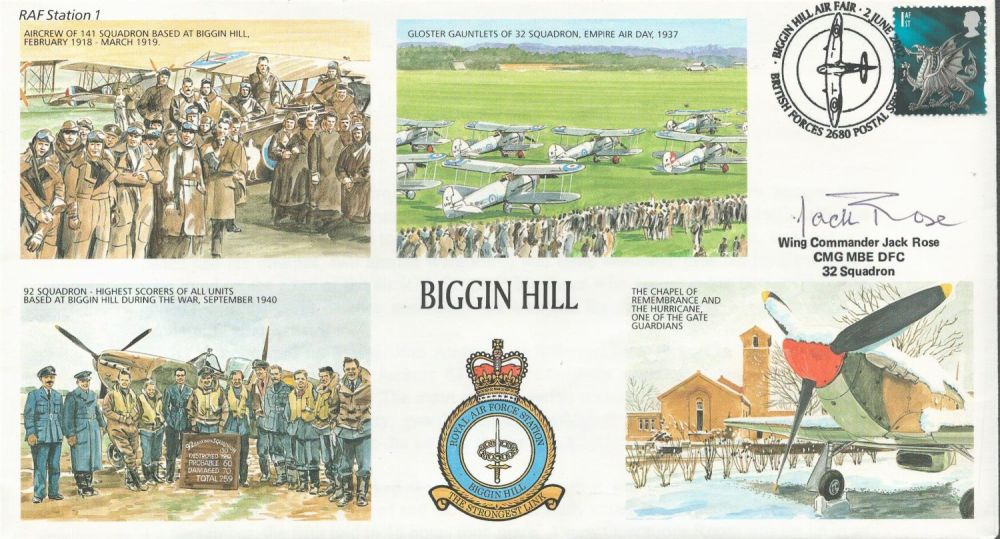 Lot 180: WW2 RAF Wg Cdr Jack Rose CMG MBE...