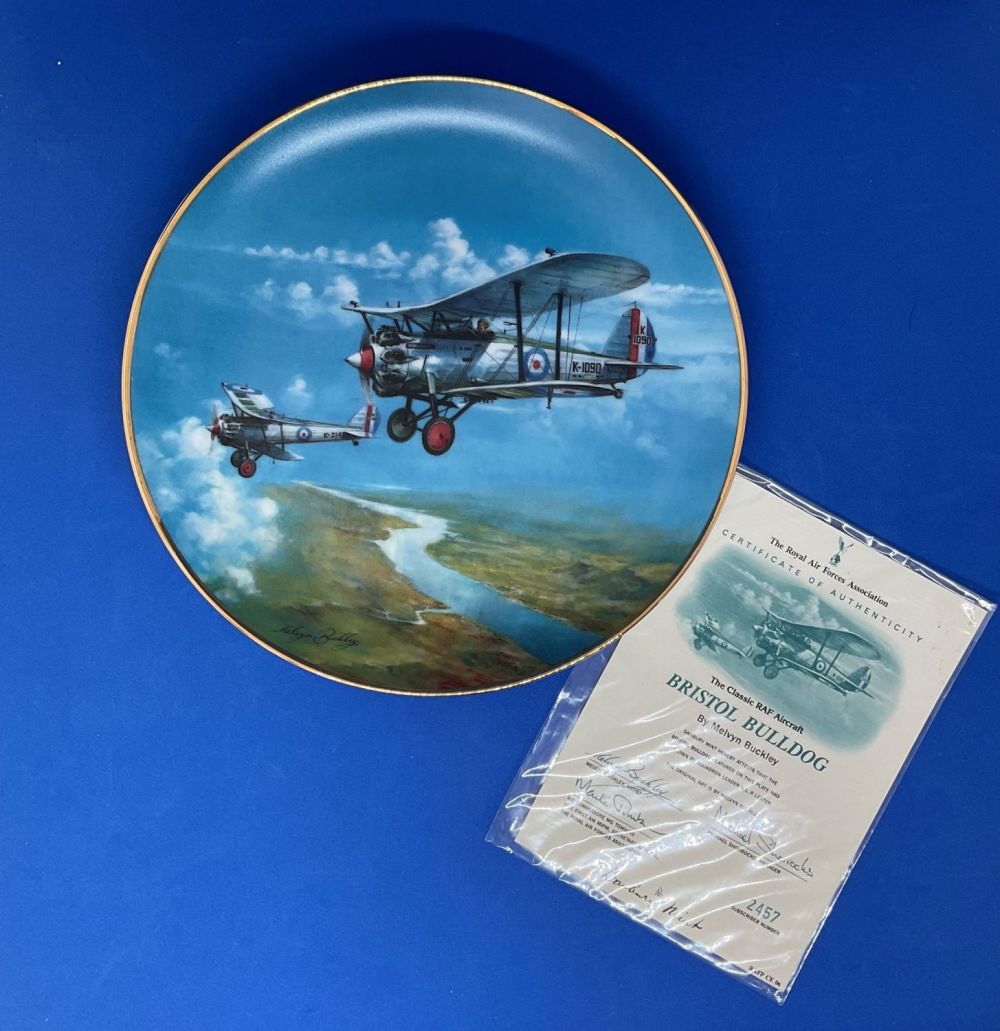 Lot 225: Wanbury Mint The Classic RAF Aircraft Bristol Bulldog...