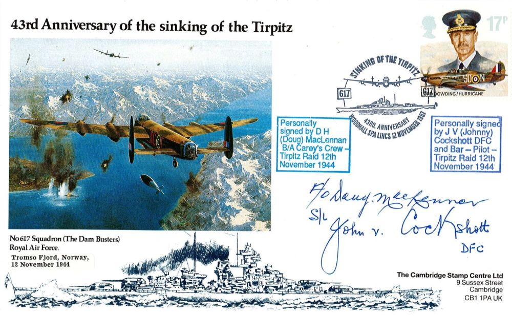 Lot 255: WW2 Doug Maclennen and John V Cockshott (617...