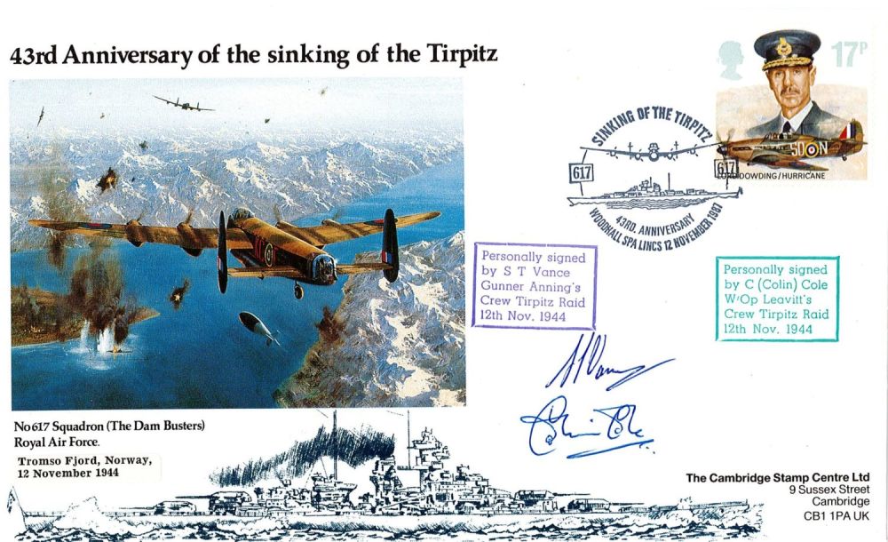 Lot 282: WW2 Colin Cole and S T Vance (617...
