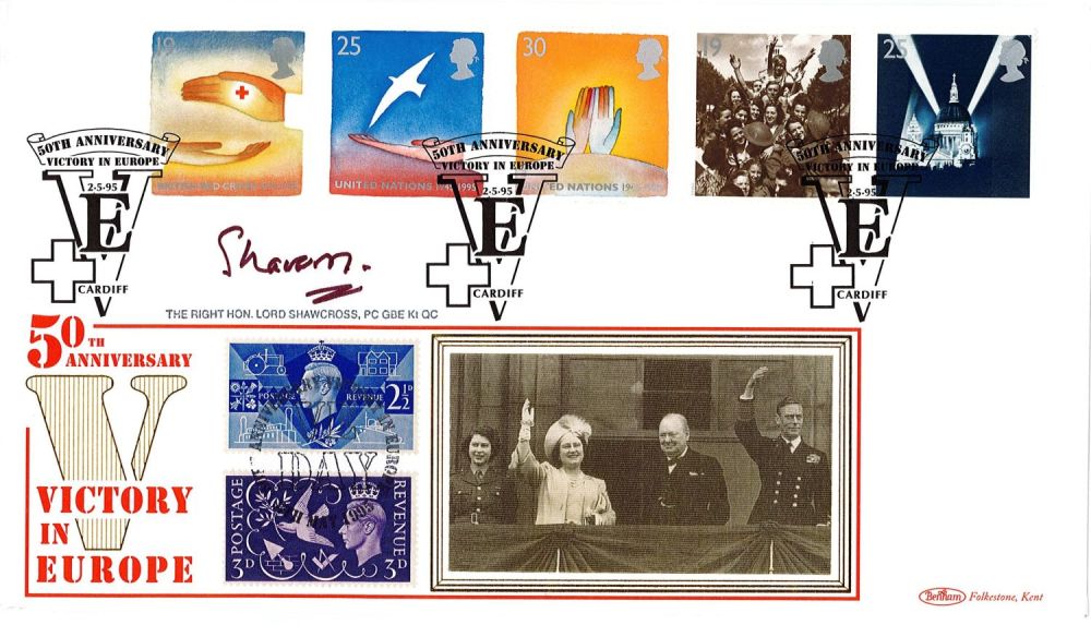 Lot 290: The Rt Hon Lord Shawcross Signed 50th Anniversary...