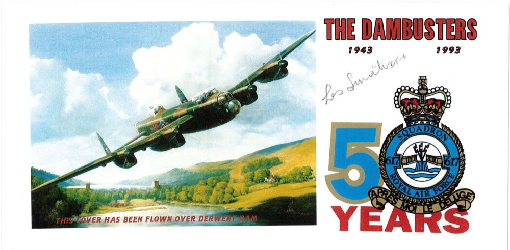 Lot 359: WW2 Les Smith (617 Sqn) Signed The Dambusters...