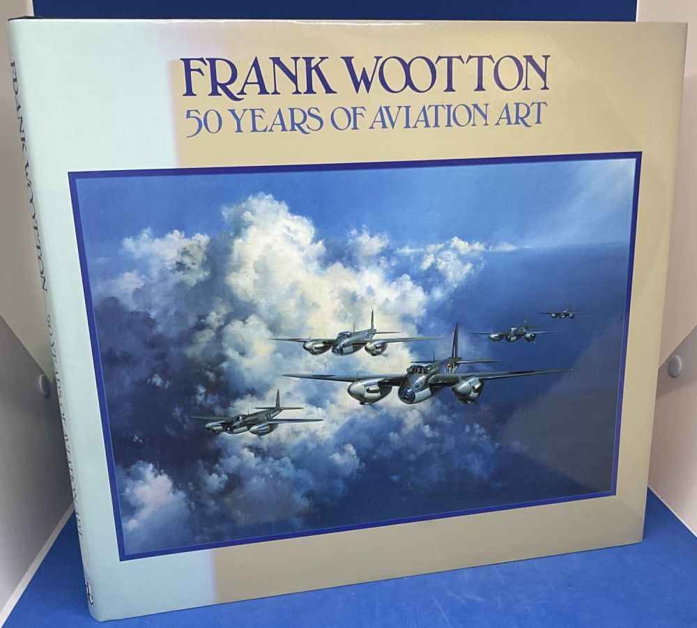 Lot 385: Frank Wootton 1st Edition Hardback titled 50 Years...