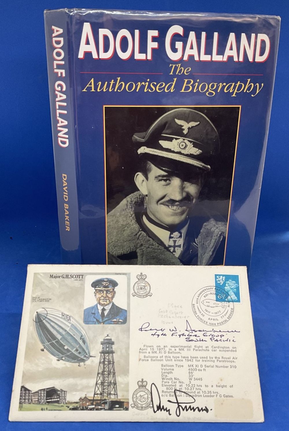 Lot 396: WW2 Luftwaffe Ace Adolf Galland Major GH Scott...