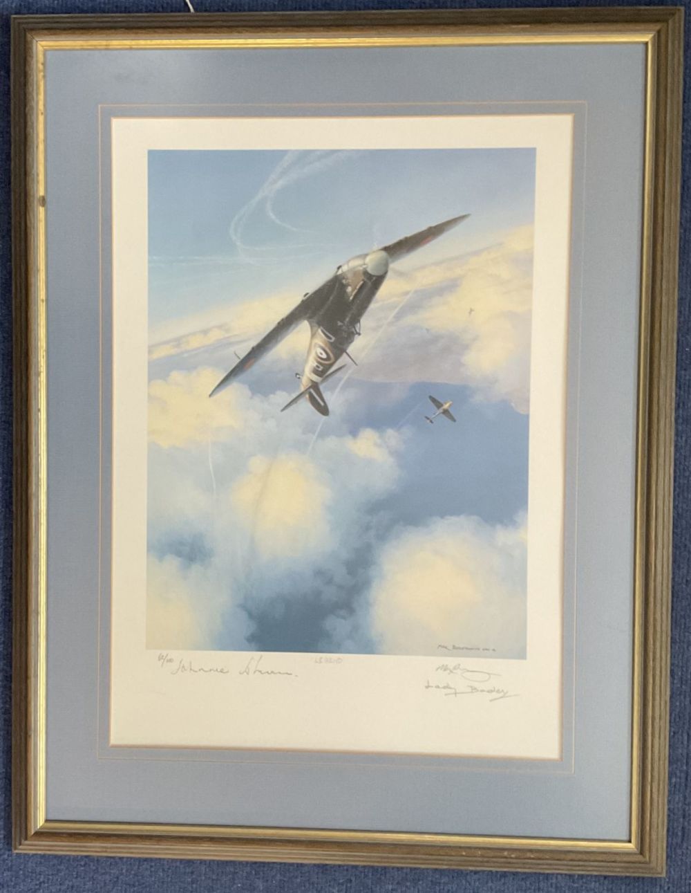 Lot 431: WW2 3 Signed Mark Postlethwaite Colour Print Titled...