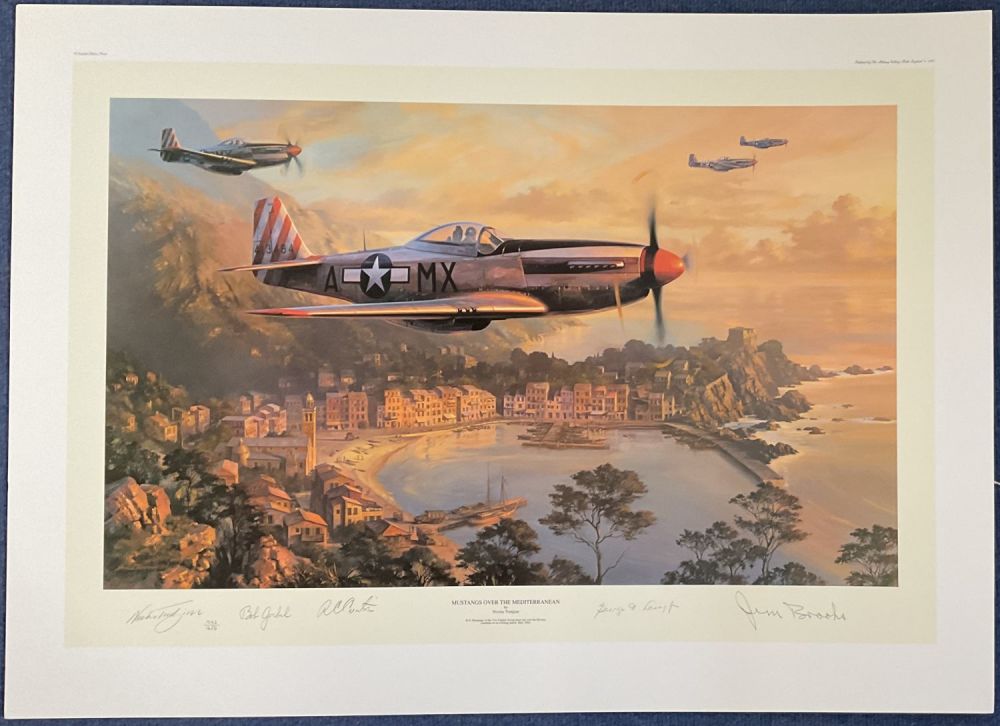 Lot 443: WW2 5 Signed Nicolas Trudgian Colour Print Titled...