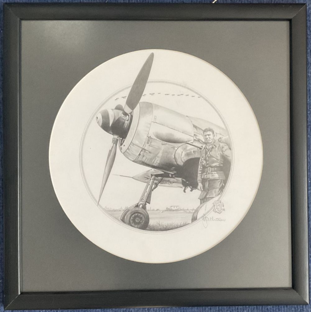 Lot 462: WW2 Original Pencil Drawing by Tony Jackson (Untitled) Housed...