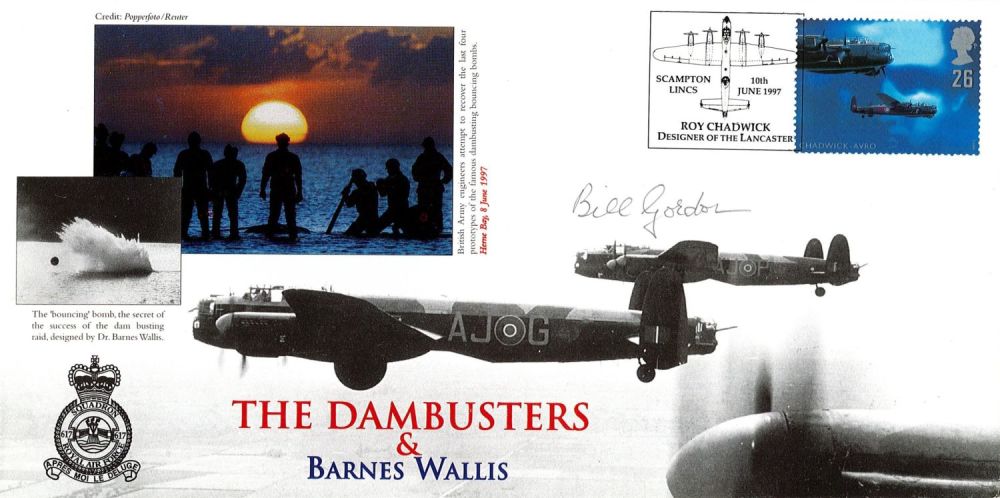 Lot 543: WW2 Bill Gordon Signed The Dambusters and Barnes...
