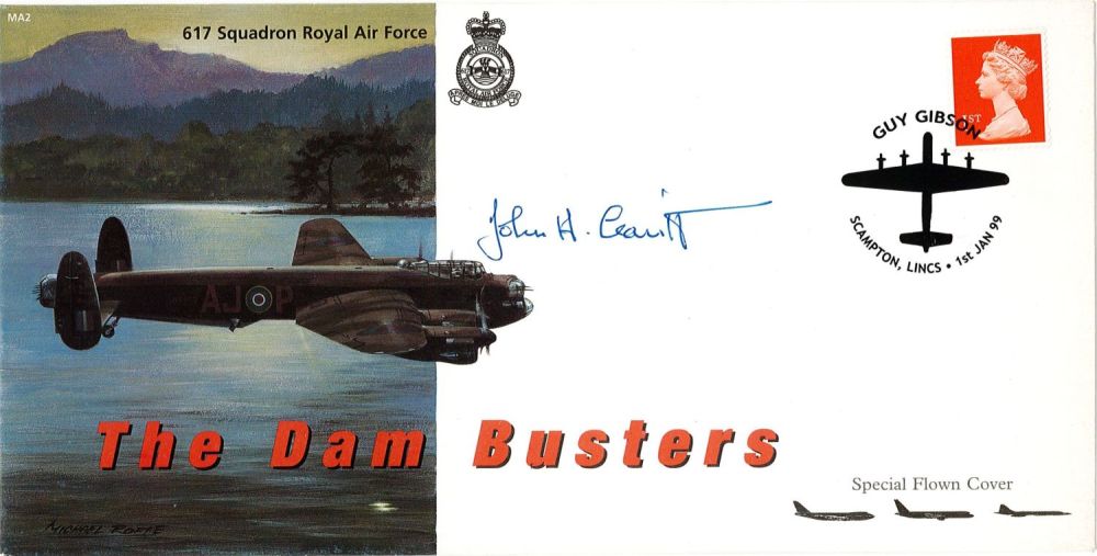 Lot 547: WW2 Flt Lt John Leavitt Signed The Dambusters...