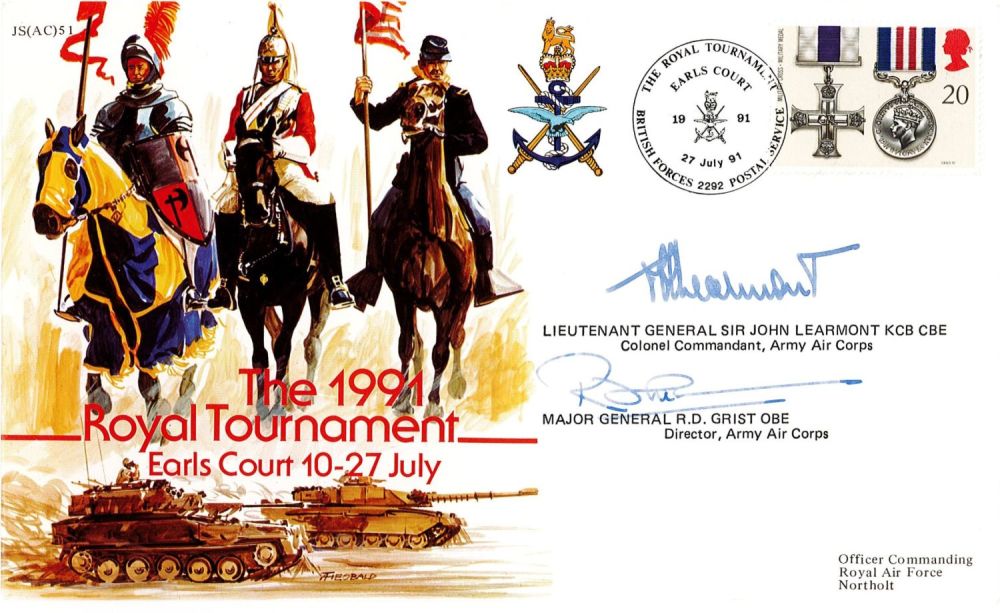 Lot 550: Lt Gen Sir John Learmont and Maj Gen...