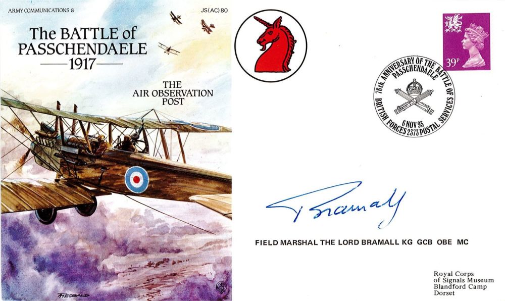 Lot 559: Field Marshal The Lord Bramall KG GCB OBE...
