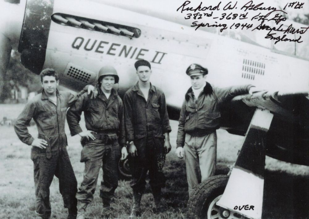 Lot 597: WW2 Lieutenant Colonel Richard W. Asbury Signed 7x5...