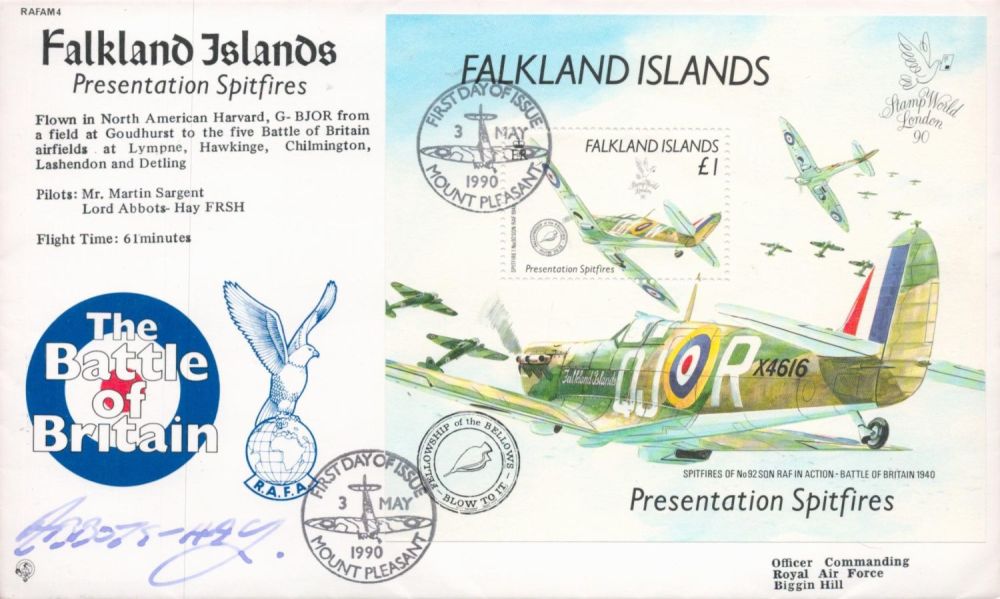 Lot 605: RAF WW2 Mr Martin Sargent Lord Abbots Hay...