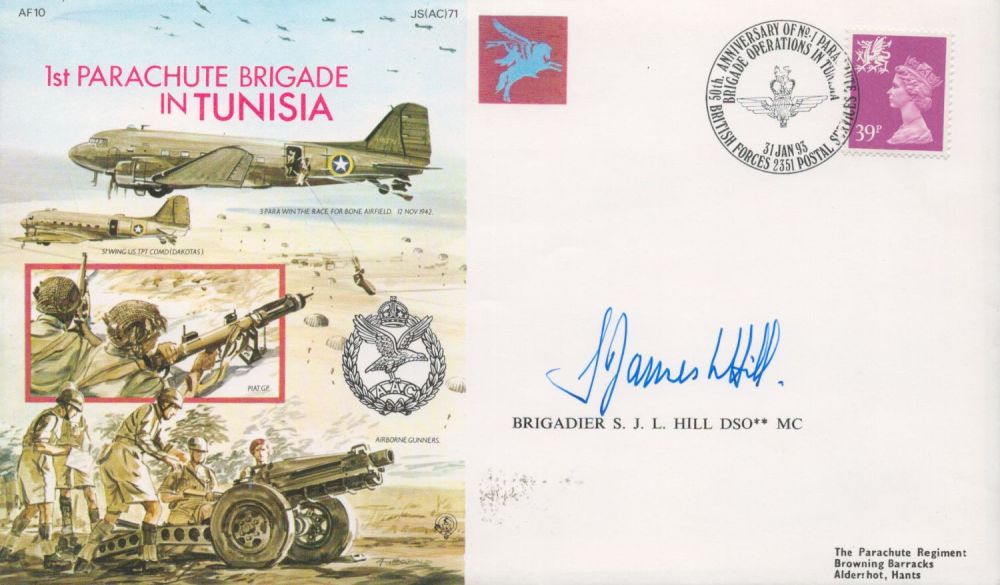 Lot 659: Brigadier S James L Hill DSO Signed 1st...