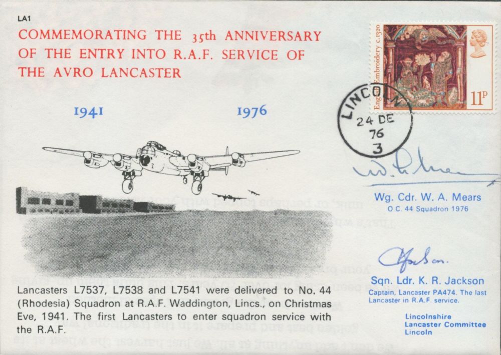 Lot 724: RAF Wg Cdr WA Mears and Sqn Ldr...