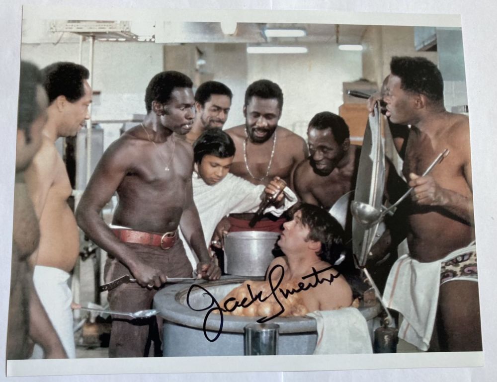 Lot 57: Carry on Jack Smethurst signed 10 x 8...