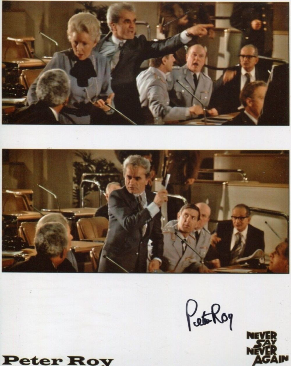 Lot 141: 007 James Bond movie Never Say Never Again...