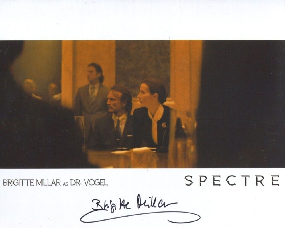 Lot 167: 007 James Bond movie SPECTRE 8x10 photo signed...