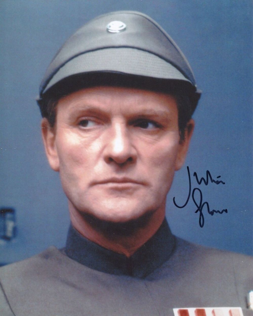 Lot 176: Star Wars General Veers 8x10 photo signed by...