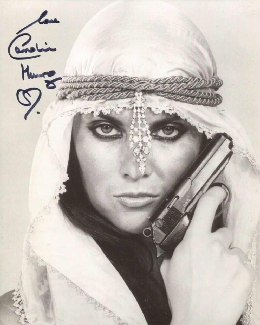 Lot 182: 007 James Bond movie 8x10 photo signed by...