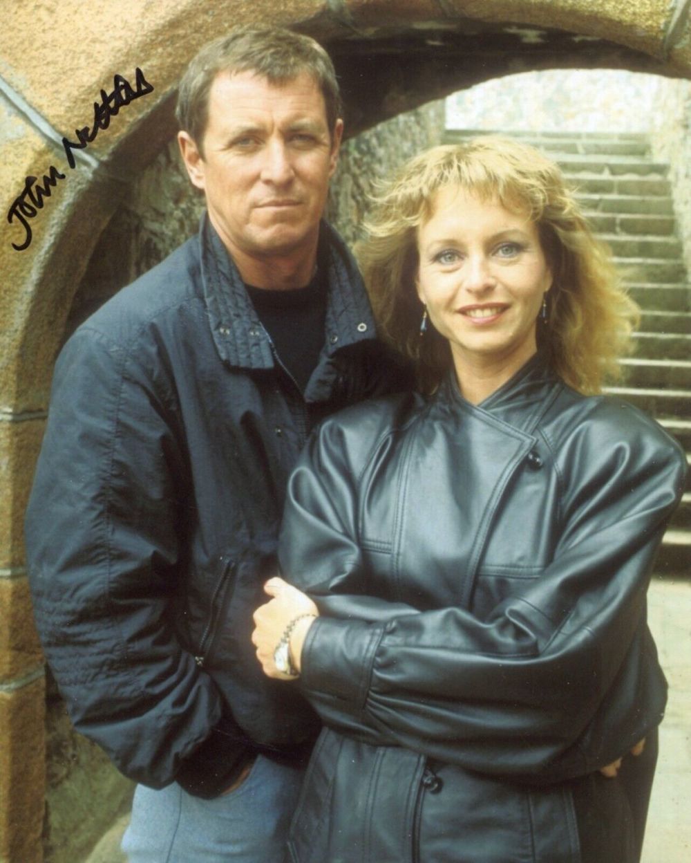 Lot 183: Jersey TV detective series BERGERAC photo signed by...