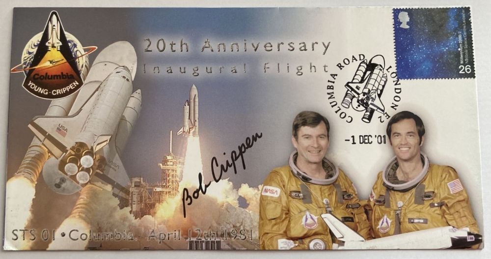 Lot 204: NASA Astronaut Bob Crippen STS1 Space Shuttle Columbia...
