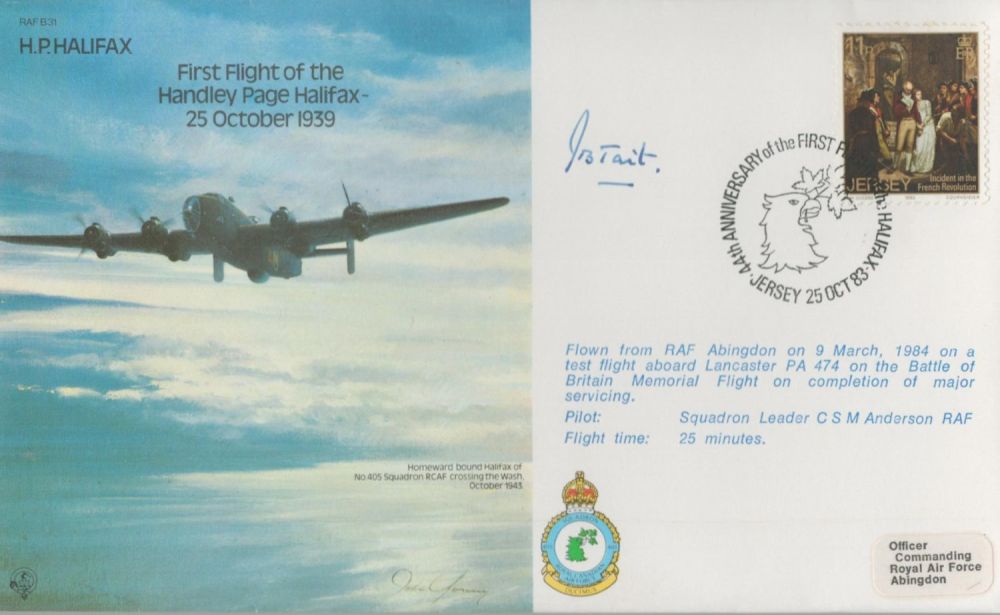 Lot 210: WW2 Tirpitz raider Grp Capt James Tait DSO...