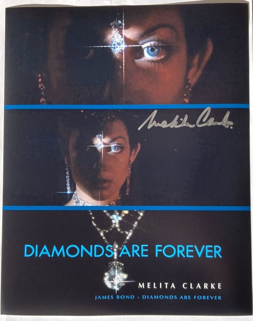 Lot 250: James Bond actress Melita Clarke signed 10 x...