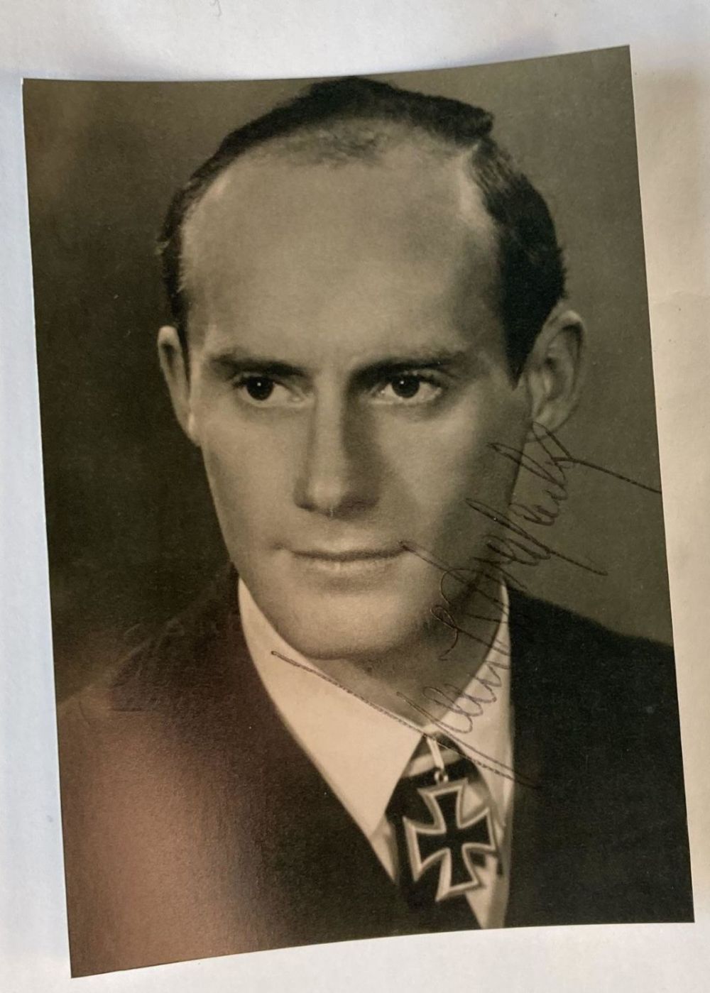 Lot 258: WW2 Uboat commander Paul Brasack signed 5 x...