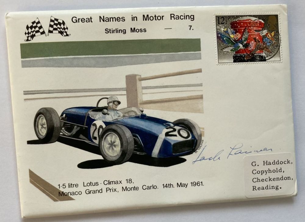 Lot 280: Jack Fairman signed Stirling Moss Great Names in...