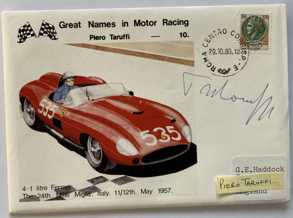 Lot 283: Piero Taruffi signed Great Names in Motor Racing...