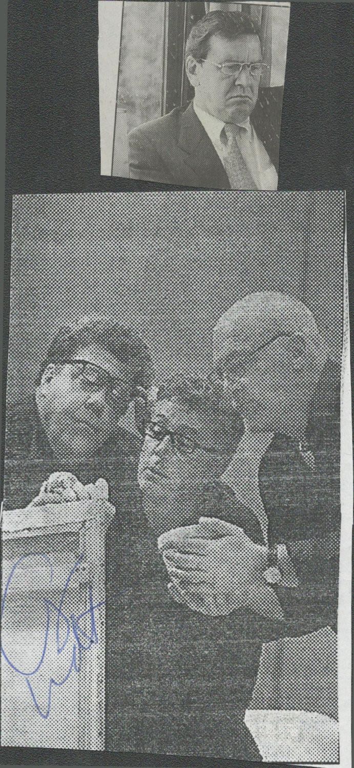Lot 166: George Wendt signed 5x3 photograph image. This is...