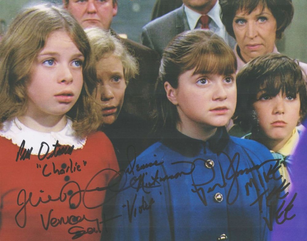 Lot 343: Willy Wonka and The Chocolate Factory Multi signed...