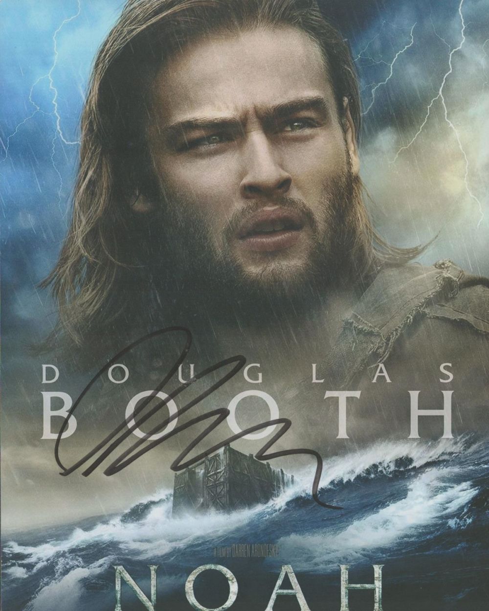 Lot 357: Douglas Booth signed 10x8 colour photo. Booth (born...