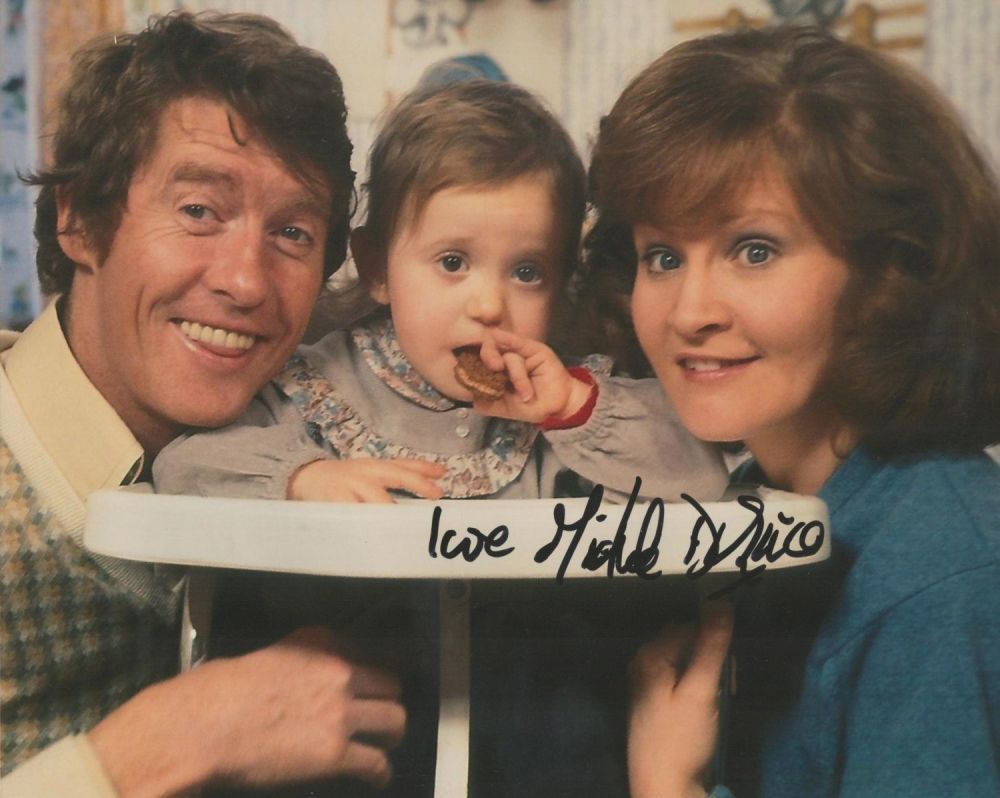 Lot 430: Michele Dotrice signed 10x8 colour photo. Dotrice (born...