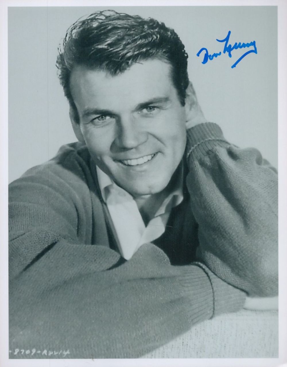 Lot 514: Don Murray Actor Signed 8x10 Photo. Good condition....
