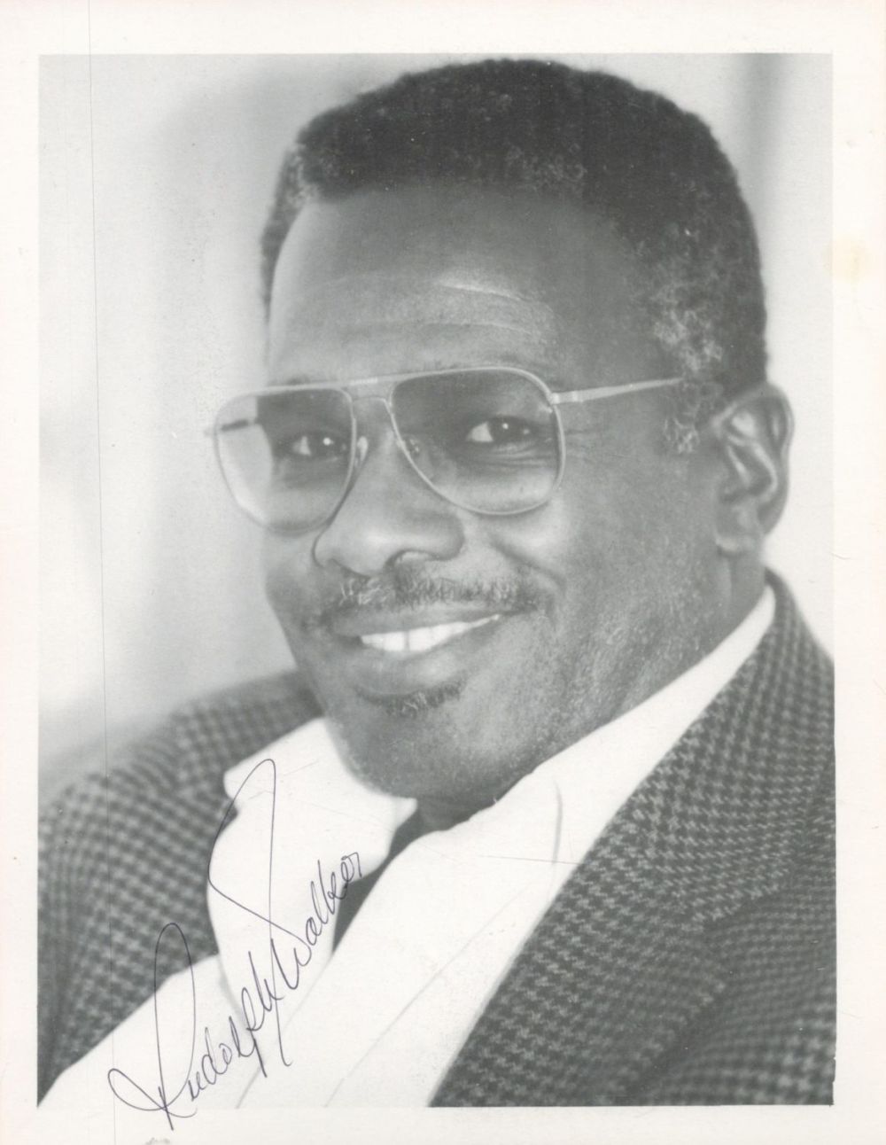Lot 517: Rudolph Walker Eastenders Actor Signed Photo. Good condition....