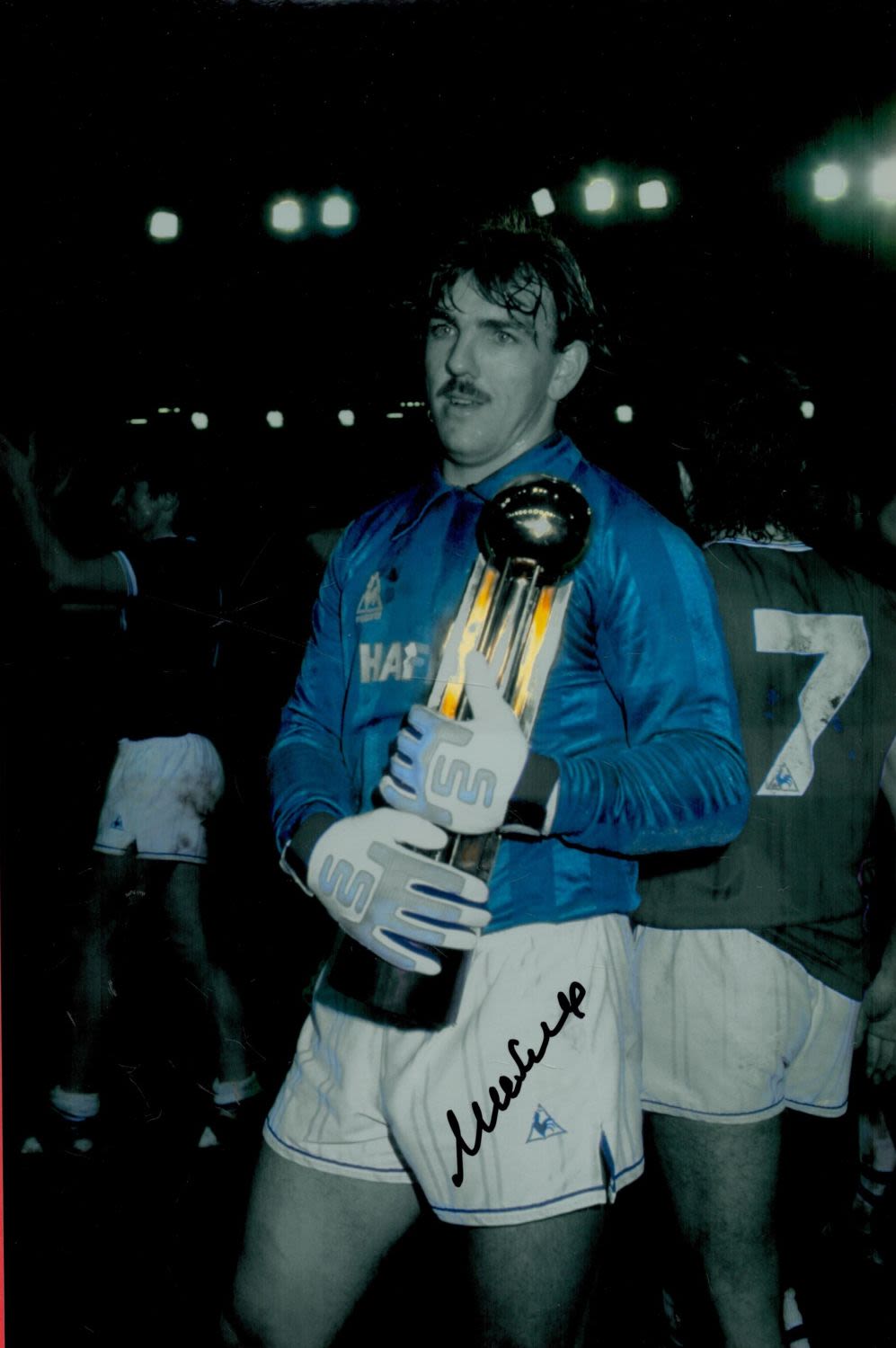 Lot 657: Football former Everton FC Goalkeeper Neville Southall Signed...