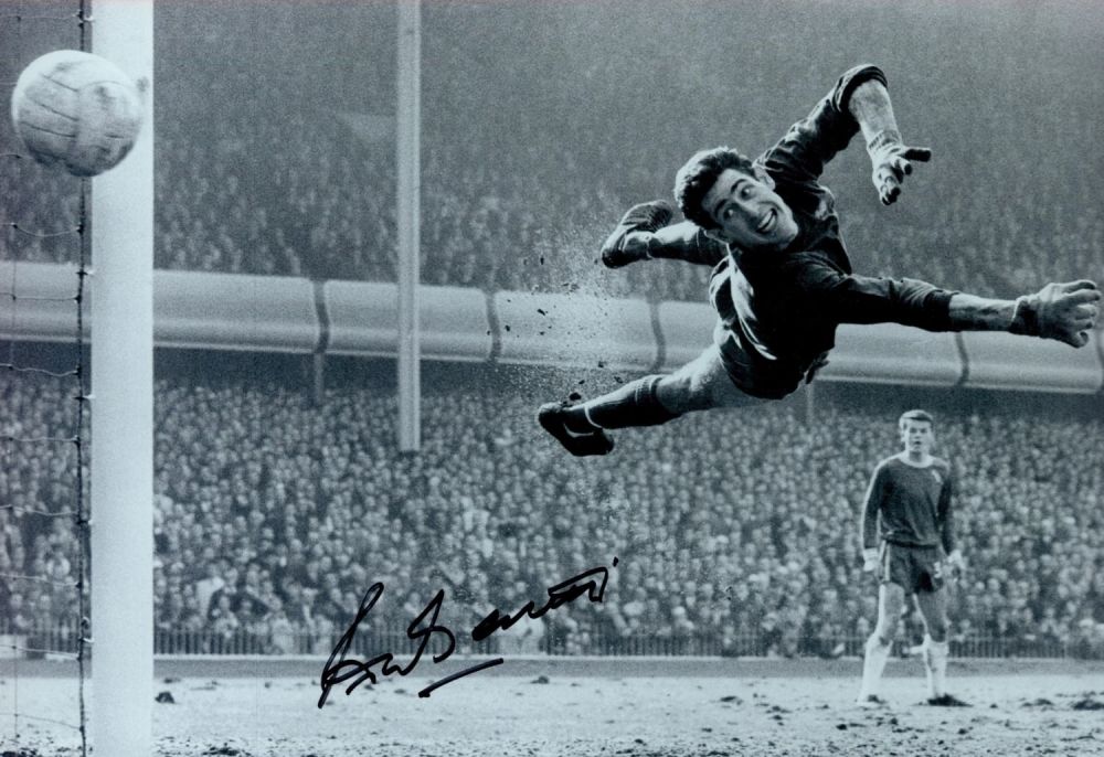 Lot 666: Former Chelsea FC Goalkeeper Peter (The Cat) Bonetti...