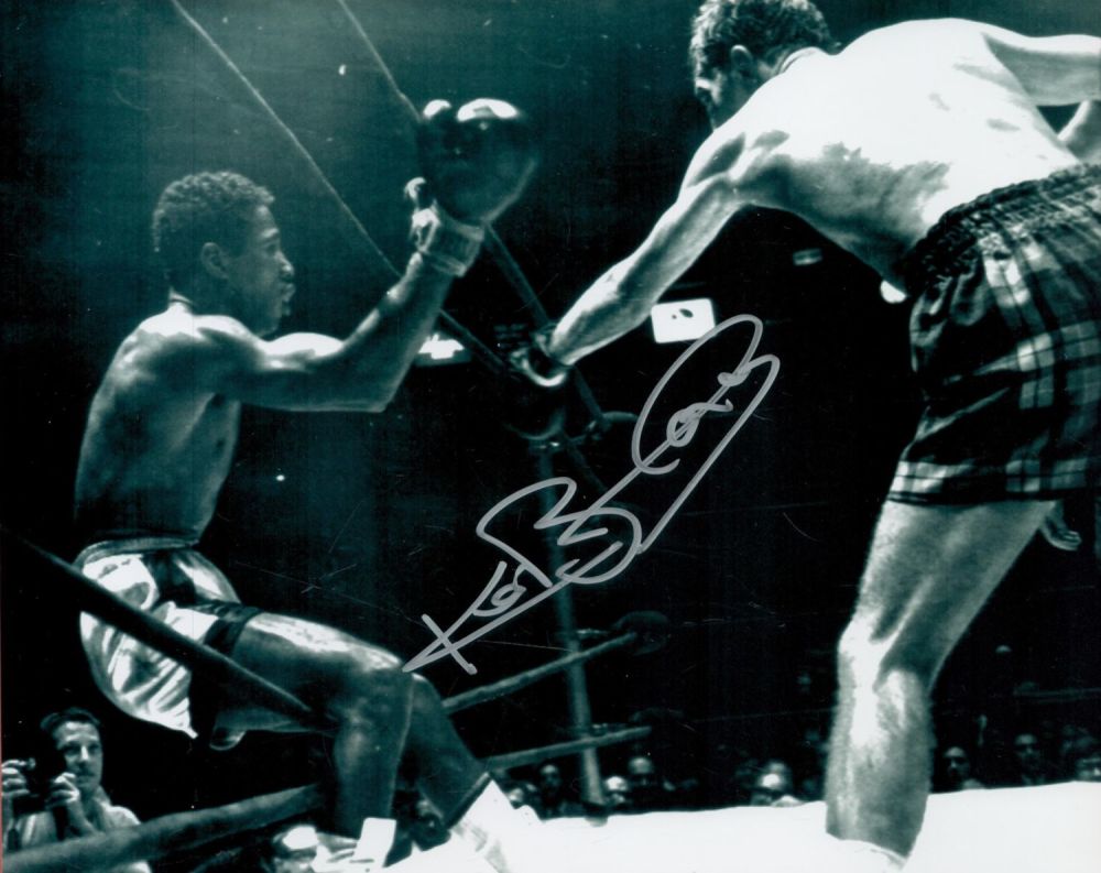 Lot 673: Boxing Ken Buchanan Lightweight World Champion Signed 10x8...