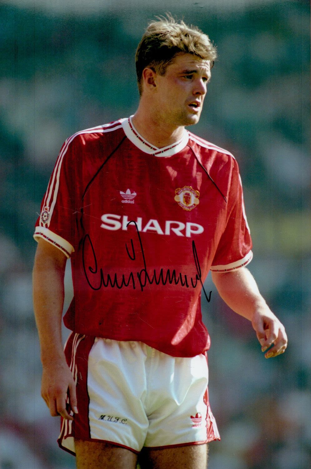 Lot 674: Former Man Utd Defender Gary Pallister Signed 12x8...