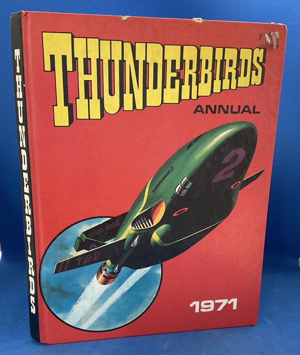 Lot 697: Thunderbirds 1971 Annual with 93 Pages. Showing Signs...