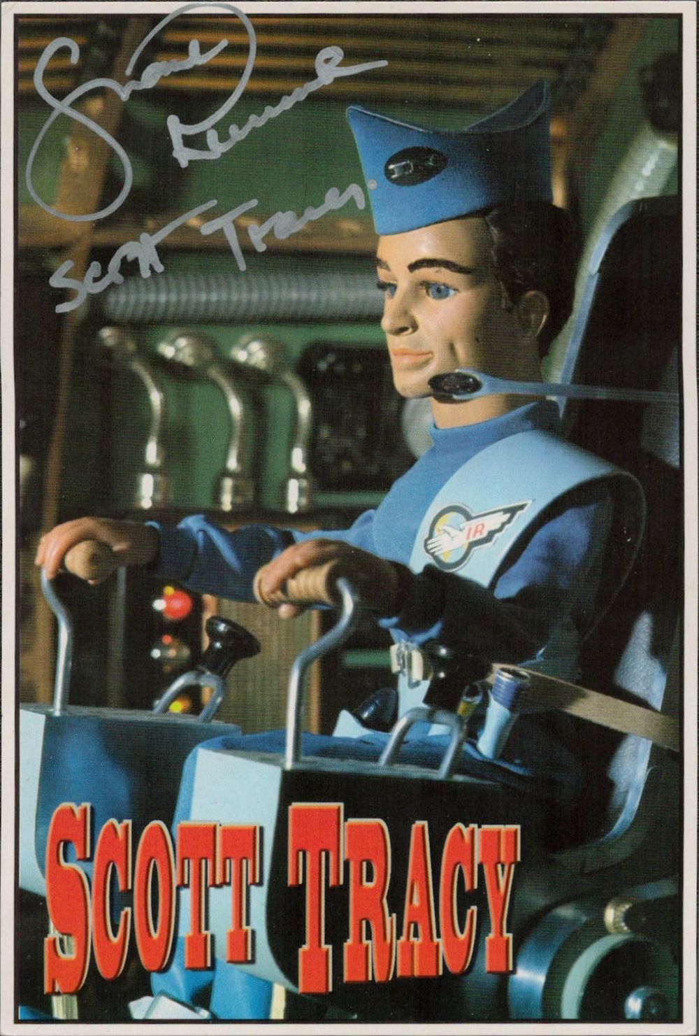 Lot 705: Thunderbirds Actor Shane Rimmer (Scott Tracy) Signed 6x4...