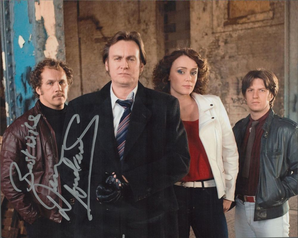 Lot 724: Dean Andrews (Ray Carling-Life On Mars) Signed 10x8...