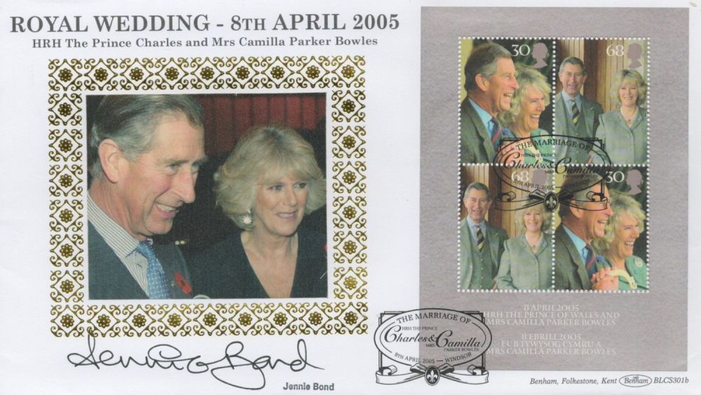 Lot 746: Jennie Bond signed Royal Wedding 8th April 2005...