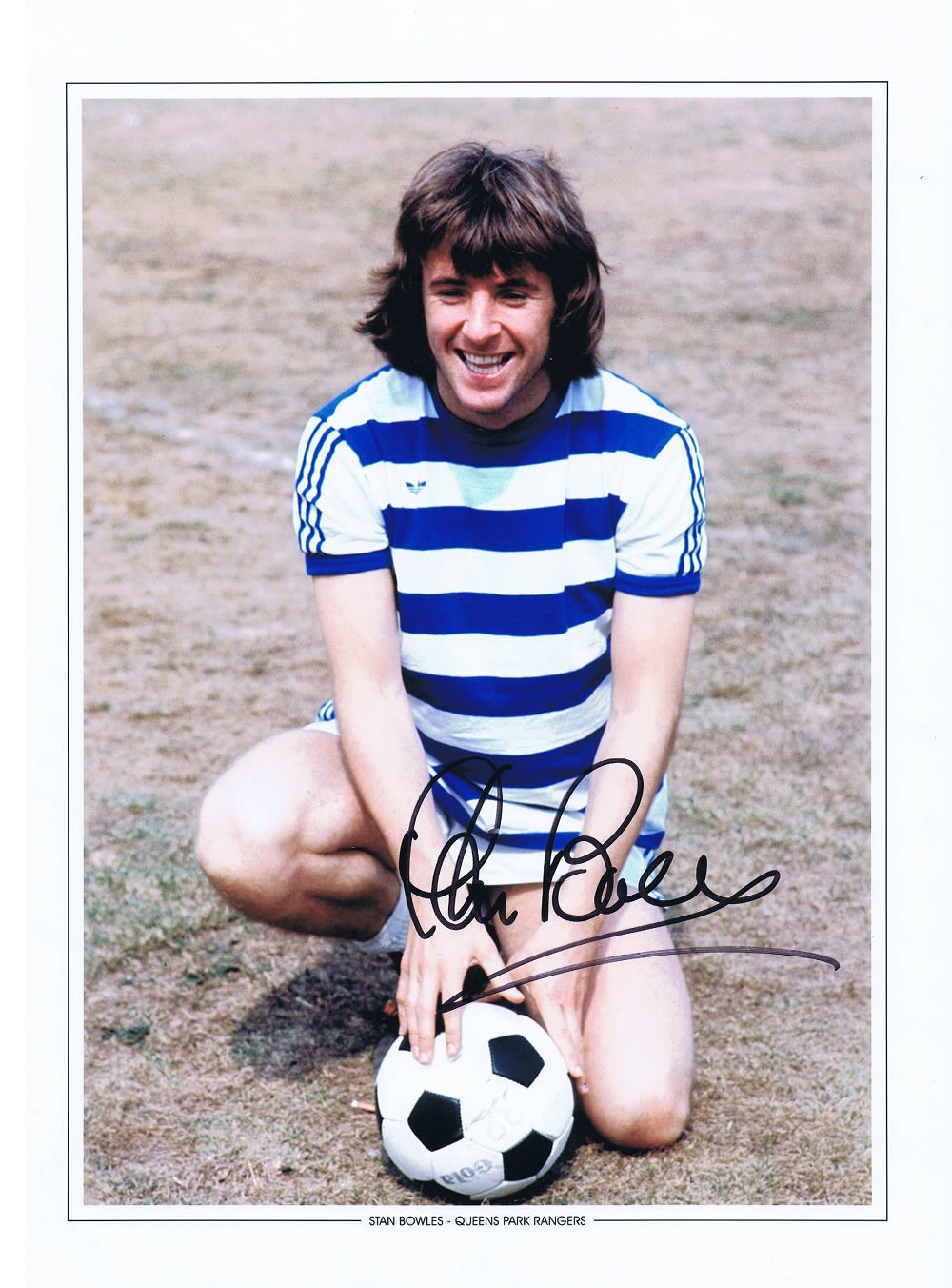Lot 578: Football Autographed Stan Bowles 16 X 12 Photographic...