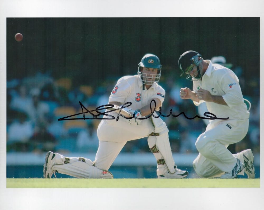 Lot 611: Cricket Darren Lehmann signed 10x8 colour photo pictured...